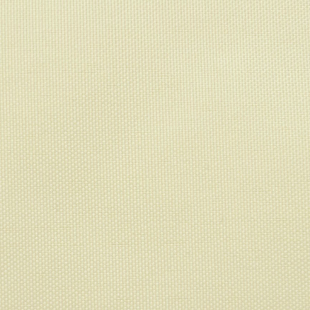 VidaXL Zonnescherm rechthoekig 2x4 m oxford stof crèmekleurig