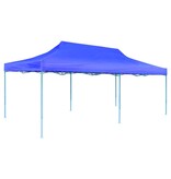 vidaXL Partytent pop-up inklapbaar 3x6 m blauw