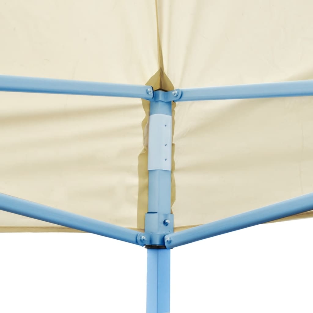 vidaXL Partytent pop-up inklapbaar 3x6 m crème