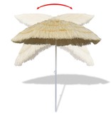 VidaXL Strandparasol kantelbaar Hawaii-stijl
