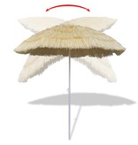 vidaXL Strandparasol kantelbaar Hawaii-stijl