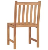 VidaXL Tuinstoelen 6 st massief teakhout