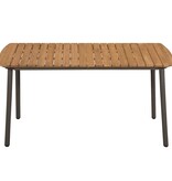 VidaXL 5-delige Tuinset poly rattan zwart