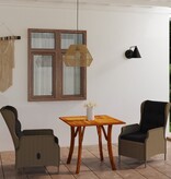 VidaXL 3-delige Tuinset bruin