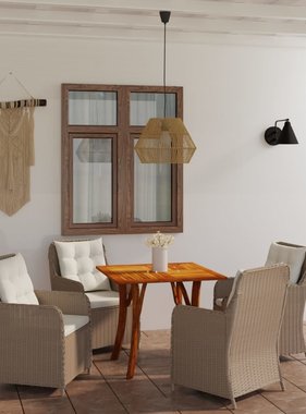 VidaXL 5-delige Tuinset bruin