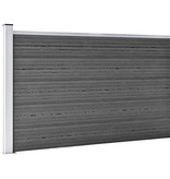 VidaXL Schuttingpanelenset 872x105 cm HKC zwart