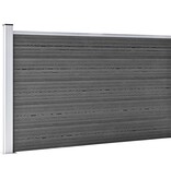 VidaXL Schuttingpanelenset 526x105 cm HKC zwart