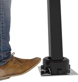 VidaXL Luifel vrijstaand automatisch 350x250 cm oranje en bruin