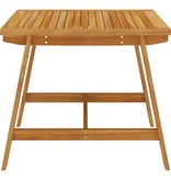 VidaXL 3-delige Tuinset lichtgrijs