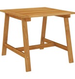 VidaXL 3-delige Tuinset donkergrijs