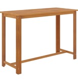 VidaXL 7-delige Tuinbarset met kussens zwart