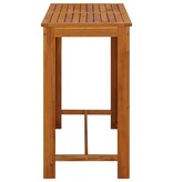 VidaXL 7-delige Tuinbarset grijs