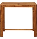 VidaXL 7-delige Tuinbarset zwart