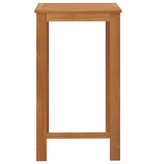 VidaXL 5-delige Tuinbarset zwart