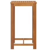 VidaXL 5-delige Tuinbarset bruin