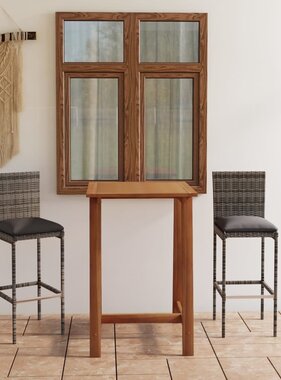 VidaXL 3-delige Tuinbarset met kussens grijs