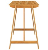 VidaXL 7-delige Tuinbarset grijs