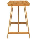 VidaXL 5-delige Tuinbarset bruin