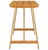 VidaXL 7-delige Tuinbarset met kussens grijs