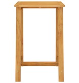 VidaXL 5-delige Tuinbarset bruin