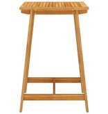 VidaXL 3-delige Tuinbarset grijs