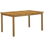 VidaXL 7-delige Tuinset zwart