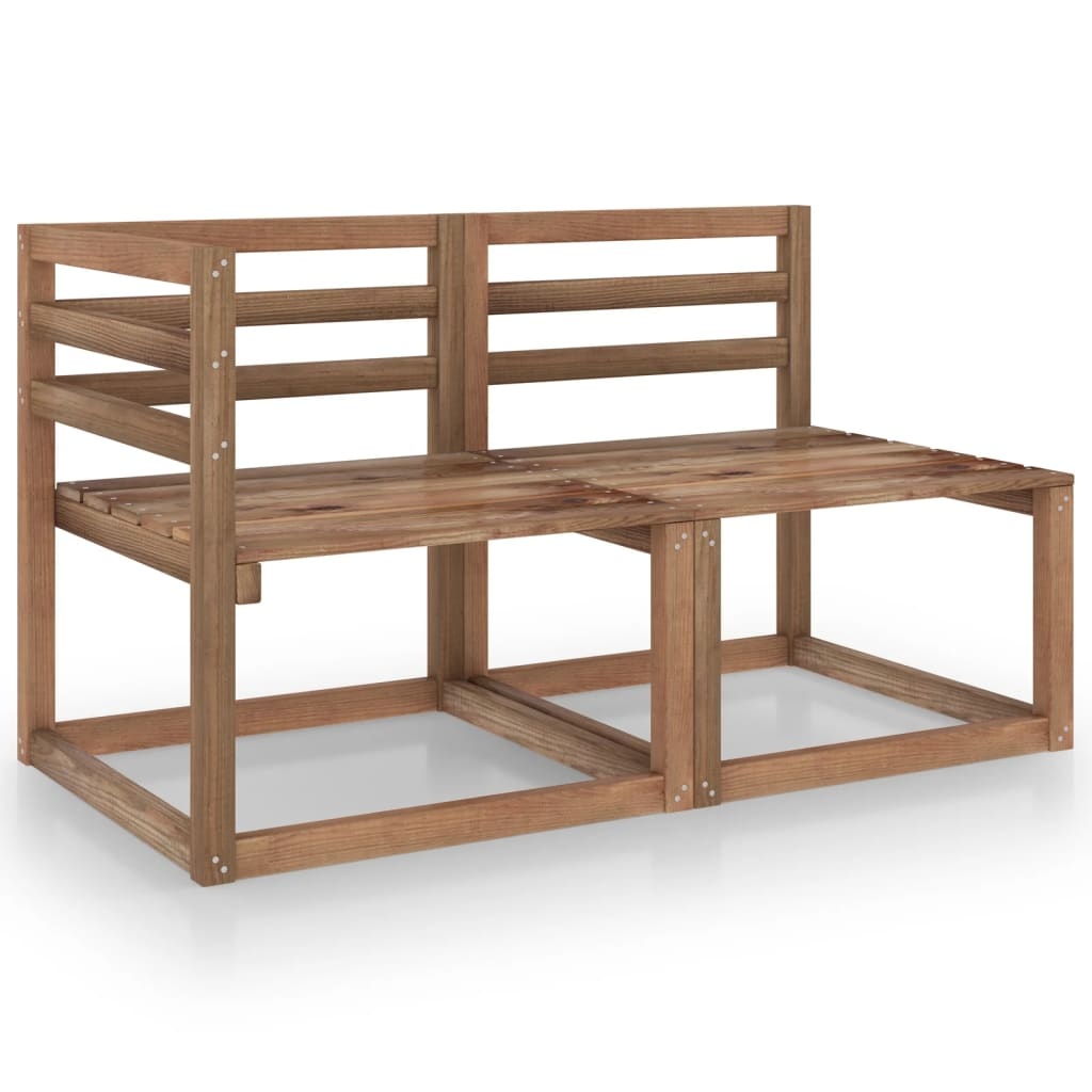 VidaXL 8-delige Loungeset met antracietkleurige kussens
