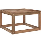 VidaXL 9-delige Loungeset met blauwe kussens