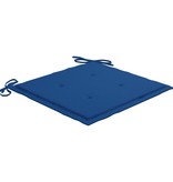 VidaXL Tuinstoelen inklapbaar 6 st met kussens massief acaciahout