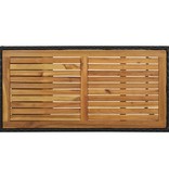 VidaXL 5-delige Tuinbarset met kussens poly rattan zwart