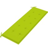 VidaXL Tuinbank met kussen 157 cm massief acaciahout