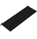 VidaXL Tuinbank met kussen 157 cm massief acaciahout