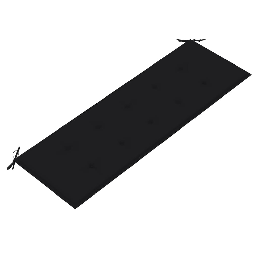VidaXL Tuinbank met kussen 157 cm massief acaciahout