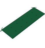 VidaXL Tuinbank met kussen 157 cm massief acaciahout
