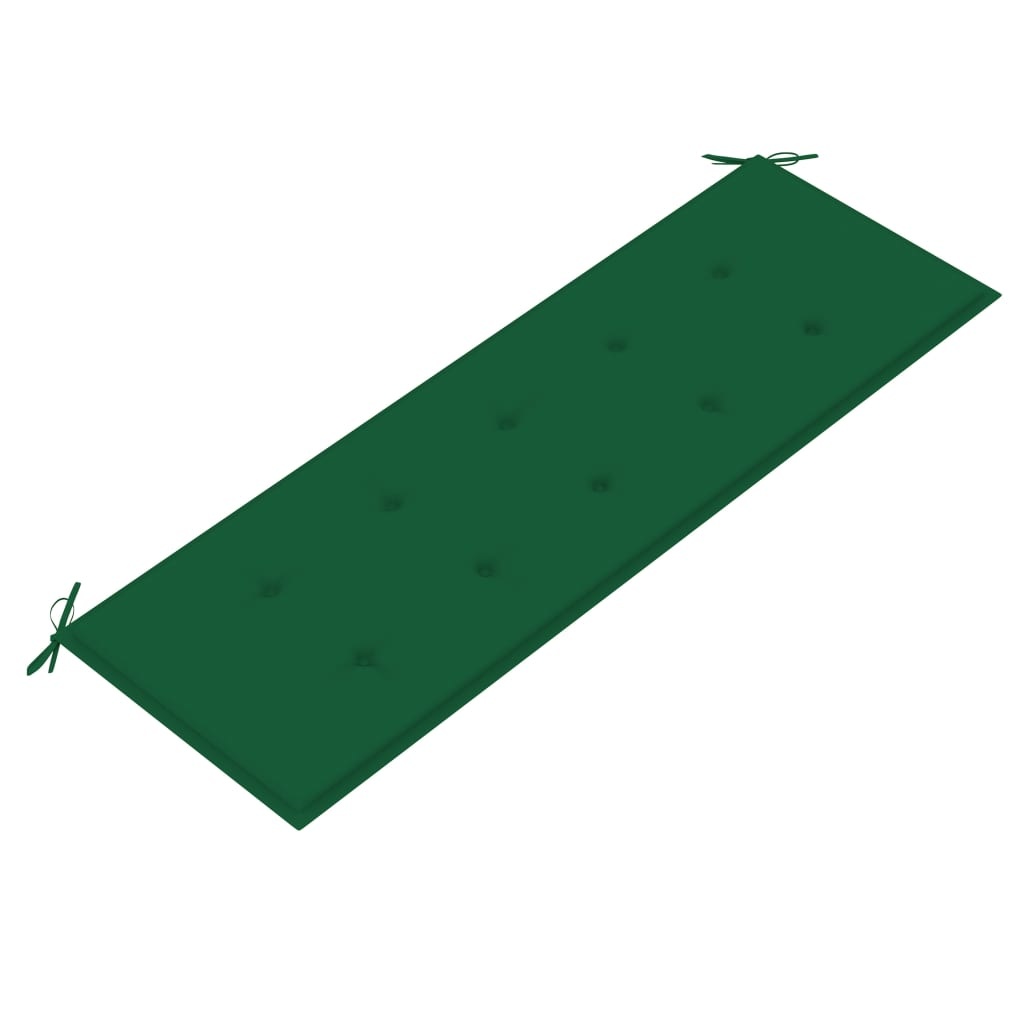 VidaXL Tuinbank met kussen 157 cm massief acaciahout