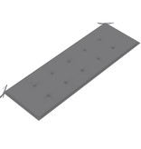 VidaXL Tuinbank met kussen 157 cm massief acaciahout