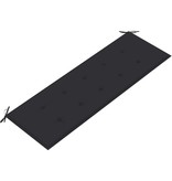 VidaXL Tuinbank met kussen 157 cm massief acaciahout
