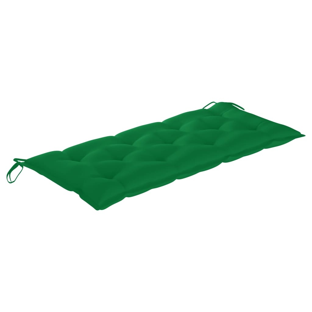 VidaXL Tuinbank met kussen 120 cm massief acaciahout