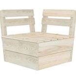 VidaXL 12-delige Loungeset pallet geïmpregneerd vurenhout