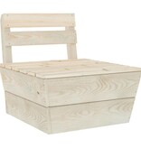 VidaXL 3-delige Loungeset pallet geïmpregneerd vurenhout