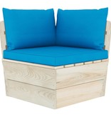 VidaXL 8-delige Loungeset met kussens pallet vurenhout