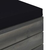 VidaXL 12-delige Loungeset met kussens pallet massief grenenhout