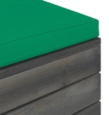 VidaXL 12-delige Loungeset met kussens pallet massief grenenhout