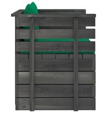 VidaXL 12-delige Loungeset met kussens pallet massief grenenhout