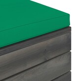 VidaXL 11-delige Loungeset met kussens pallet massief grenenhout