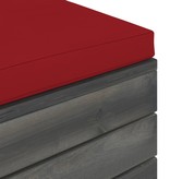 VidaXL 10-delige Loungeset met kussens pallet massief grenenhout