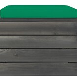 VidaXL 9-delige Loungeset met kussens pallet massief grenenhout