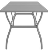 VidaXL 9-delige Tuinset textileen en staal