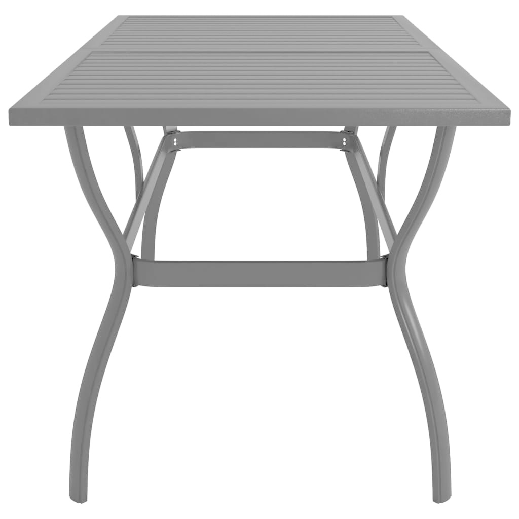 VidaXL 5-delige Tuinset textileen en staal
