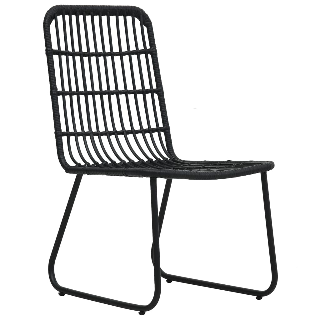 VidaXL 9-delige Tuinset poly rattan en glas